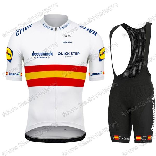 racing sets spain team quick step 2021 cycling jersey set summer bicycle clothing road bike shirts suit bib shorts mtb ropa ciclismo, Black;blue
racing sets spain team quick step 2021 cycling jersey set summer bicycle clothing road bike shirts suit bib shorts mtb ropa ciclismo, Black;blue