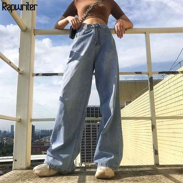 women jeans leisure loose high waist vintage wide leg streetwear full-length harajuku straight demin pants femme 210510, Black;white
women jeans leisure loose high waist vintage wide leg streetwear full-length harajuku straight demin pants femme 210510, Black;white