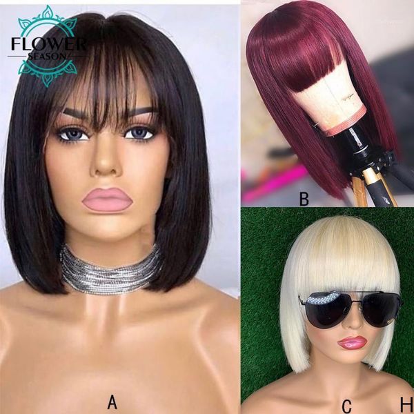 bob lace front wig human hair with bangs 13x6 brazilian remy short cut blonde red natural color for women 130% flowerseason1, Black;brown
bob lace front wig human hair with bangs 13x6 brazilian remy short cut blonde red natural color for women 130% flowerseason1, Black;brown