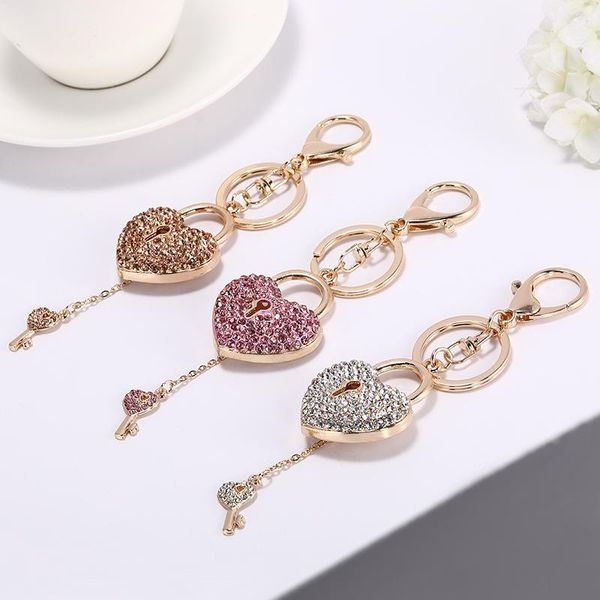 keychains korean creative love shape key chain pendant exquisite heart-shaped lock wholesale custom accessories ring, Silver
keychains korean creative love shape key chain pendant exquisite heart-shaped lock wholesale custom accessories ring, Silver