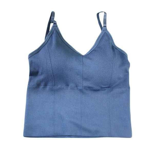 women's tanks & camis women female streetwear sleeveless seamless sports lingerie tee bra, White
women's tanks & camis women female streetwear sleeveless seamless sports lingerie tee bra, White