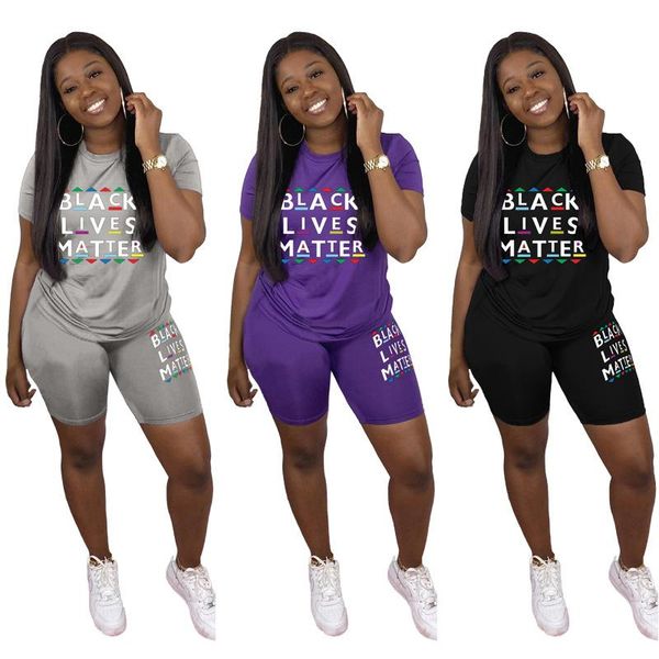 women's jumpsuits & rompers two piece set women 2021 summer fashion black lives matter t shirt and short letter 2 matching conjuntos de, Black;white
women's jumpsuits & rompers two piece set women 2021 summer fashion black lives matter t shirt and short letter 2 matching conjuntos de, Black;white