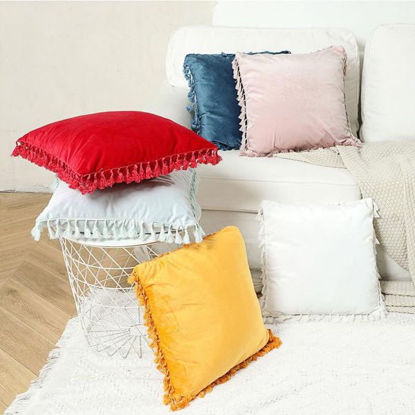cushion/decorative pillow 2 packs white modern solid velvet cushion covers with tassels 45x45 for sofa couch bed decoration throw cases set
cushion/decorative pillow 2 packs white modern solid velvet cushion covers with tassels 45x45 for sofa couch bed decoration throw cases set