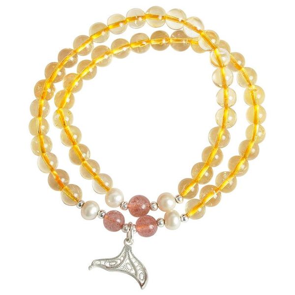 beaded, strands wholesale natural yellow crystal bracelet 6mm round beads bracelets for women girl diy citrine two layers fashion jewelry, Black
beaded, strands wholesale natural yellow crystal bracelet 6mm round beads bracelets for women girl diy citrine two layers fashion jewelry, Black