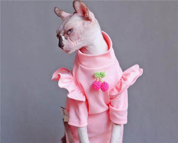 cat costumes sphynx bubble little flying sleeve strawberry summer thin hairless clothes breathable anti-drop dress
cat costumes sphynx bubble little flying sleeve strawberry summer thin hairless clothes breathable anti-drop dress