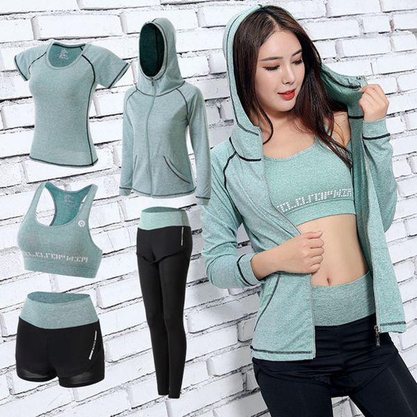 gym five 5 piece set workout clothes for women sports bra and pants sports wear for women gym clothing athletic yoga set s-3xling, White;black
gym five 5 piece set workout clothes for women sports bra and pants sports wear for women gym clothing athletic yoga set s-3xling, White;black
