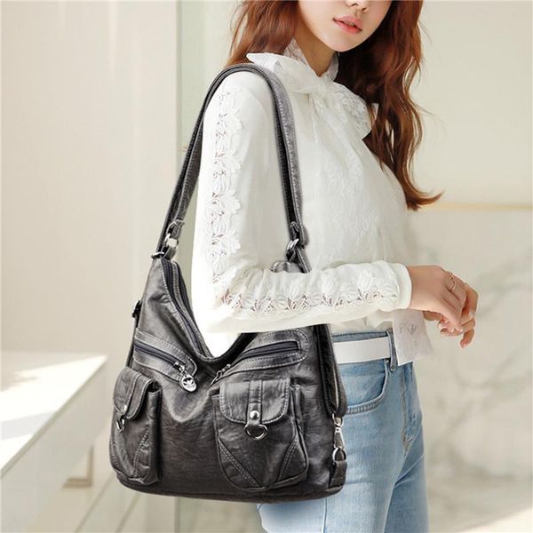 evening bags fashion women bag vintage pu leather shoulder for female handbag crossbody lady tote purse 
evening bags fashion women bag vintage pu leather shoulder for female handbag crossbody lady tote purse