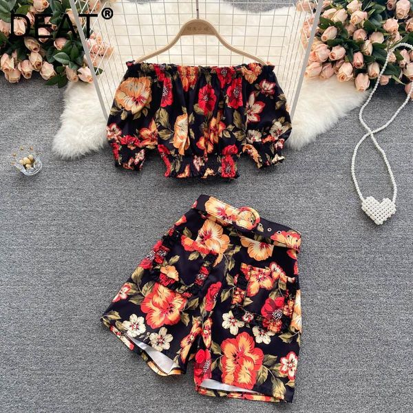 women's tracksuits deat women slash neck printing shorts arrivals two piece set temperament fashion spring summer 2021 11d1562, Gray
women's tracksuits deat women slash neck printing shorts arrivals two piece set temperament fashion spring summer 2021 11d1562, Gray