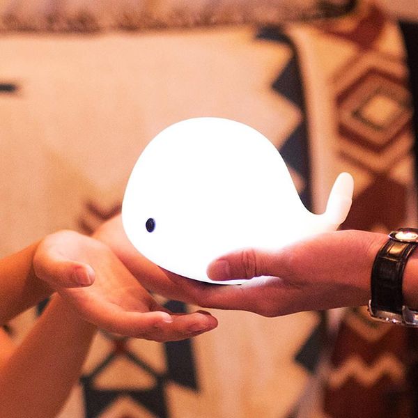 night lights silicone light cartoon colorful whale patting led dolphin color changing atmosphere sleeping touch sensor lamps
night lights silicone light cartoon colorful whale patting led dolphin color changing atmosphere sleeping touch sensor lamps