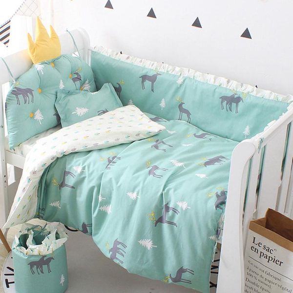 5pcs crown baby bedding sets cotton nordic cushion bumper cot removable washable crib side protector room decoration po
5pcs crown baby bedding sets cotton nordic cushion bumper cot removable washable crib side protector room decoration po