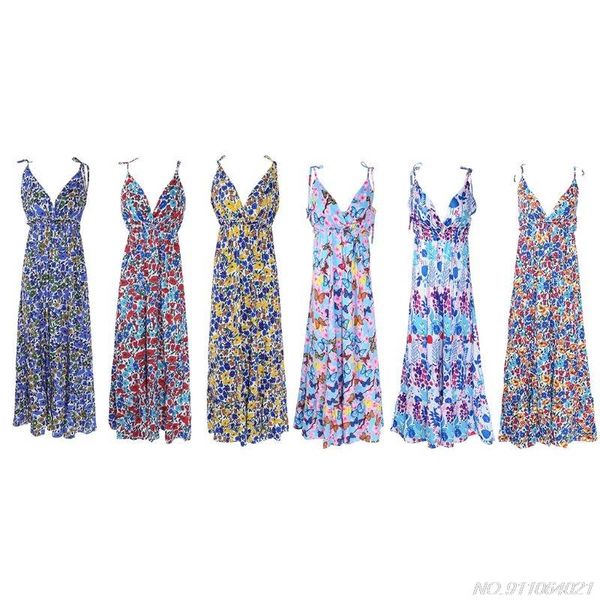 casual dresses women boho floral maxi dress party strappy spaghetti strap summer beach holiday sling sundress plus size s-5xl wholesale, Black;gray
casual dresses women boho floral maxi dress party strappy spaghetti strap summer beach holiday sling sundress plus size s-5xl wholesale, Black;gray