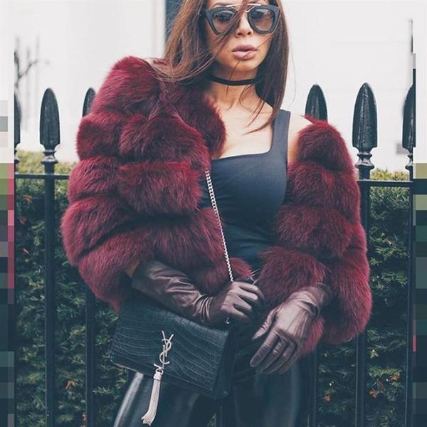 women's fur & faux real coat women winter fluffy jacket girls short style genuine, Black
women's fur & faux real coat women winter fluffy jacket girls short style genuine, Black