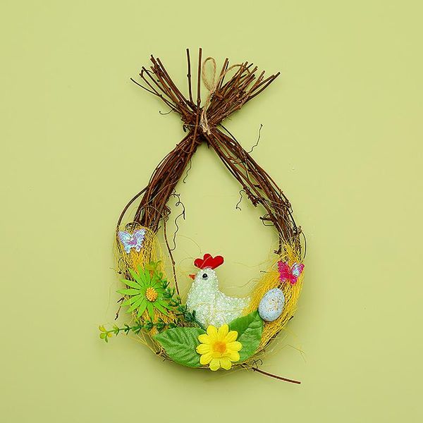 decorative flowers & wreaths garland henhouse anadem wreath door 6pcs hanging chick rattan ring foam egg easter decoration
decorative flowers & wreaths garland henhouse anadem wreath door 6pcs hanging chick rattan ring foam egg easter decoration
