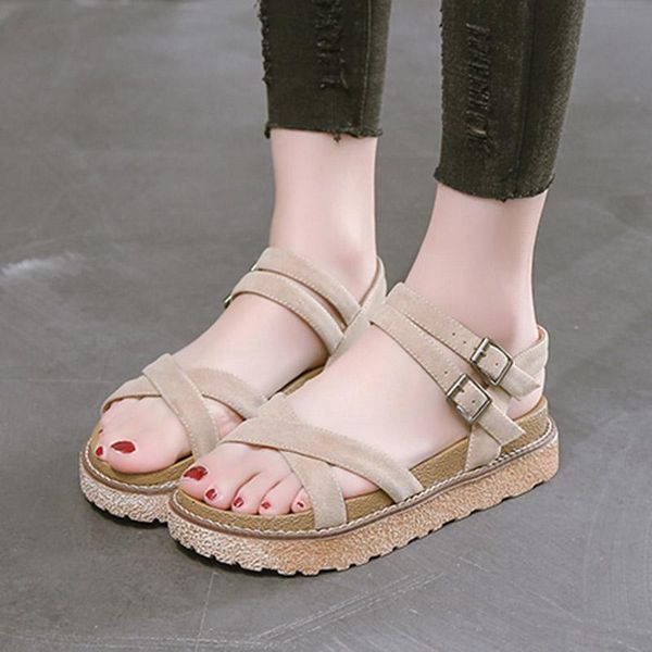summer shoes women platform casual narrow band double buckle sandal ladies woman sandals 72c22, Black
summer shoes women platform casual narrow band double buckle sandal ladies woman sandals 72c22, Black