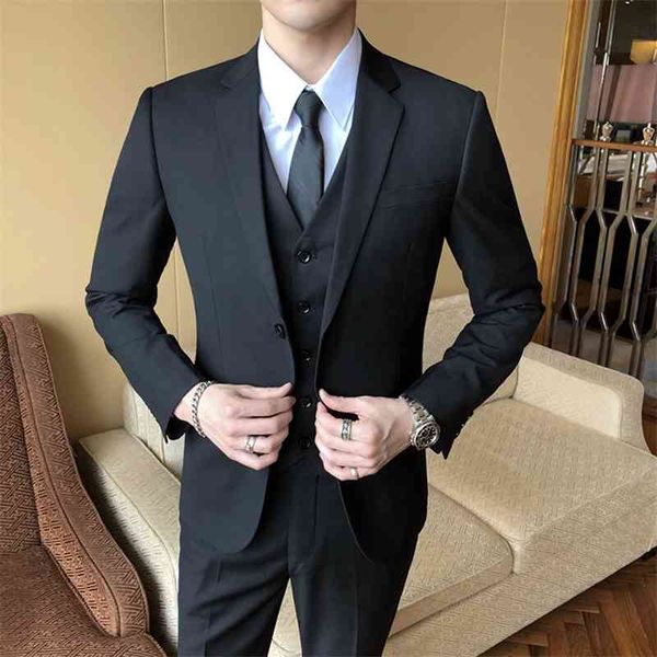 suit men's professional man korean version bridegroom's wedding business formal coat slim fit casual small suit men, White;black
suit men's professional man korean version bridegroom's wedding business formal coat slim fit casual small suit men, White;black