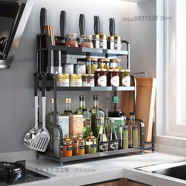 kitchen storage & organization stainless steel shelf floor condiment seasoning soy sauce vinegar bottle cutting board knife rack
kitchen storage & organization stainless steel shelf floor condiment seasoning soy sauce vinegar bottle cutting board knife rack