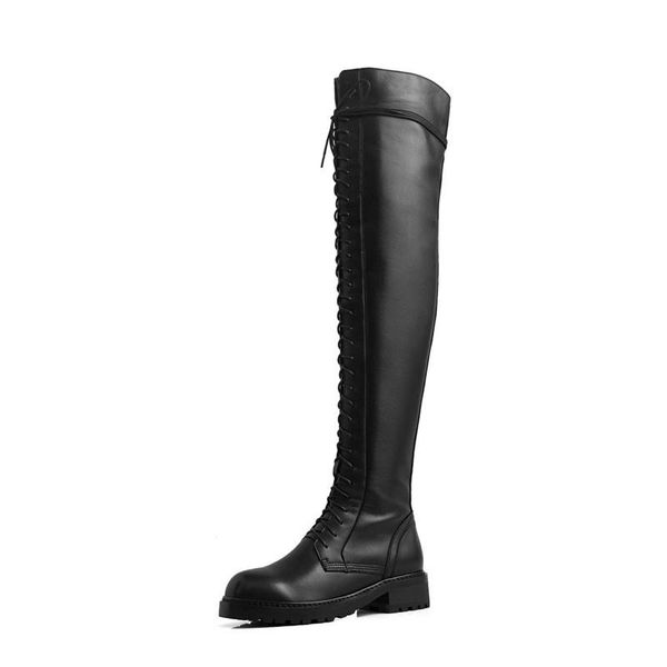 boots qplyxco2021 genuine leather shoes women thigh high lace up zip low heels platform woman motorcycle black
boots qplyxco2021 genuine leather shoes women thigh high lace up zip low heels platform woman motorcycle black