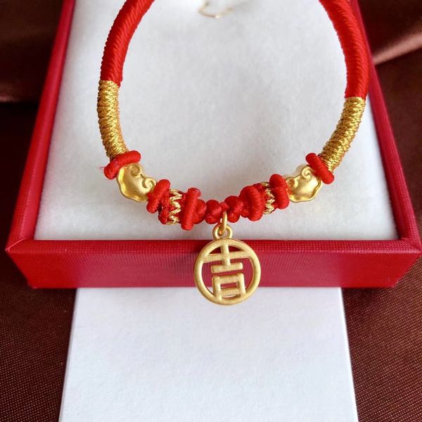 souvenir 999 full gold auspicious hundred character classic fengfu brand bracelet small fortune word pendant female 3d hard
souvenir 999 full gold auspicious hundred character classic fengfu brand bracelet small fortune word pendant female 3d hard