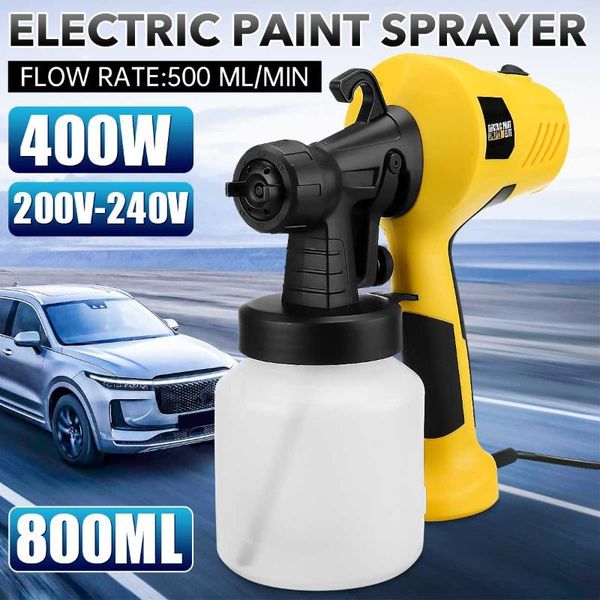 professional spray guns 400w high power electric paint sprayer 2.5mm nozzle gun handheld 800ml detachable tools
professional spray guns 400w high power electric paint sprayer 2.5mm nozzle gun handheld 800ml detachable tools