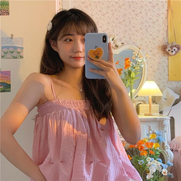zaraes cute sleeveless cami women 2021 summer holiday wind ladies fresh babydoll blouse kawaii spaghetti strap women's tanks & cami, White
zaraes cute sleeveless cami women 2021 summer holiday wind ladies fresh babydoll blouse kawaii spaghetti strap women's tanks & cami, White