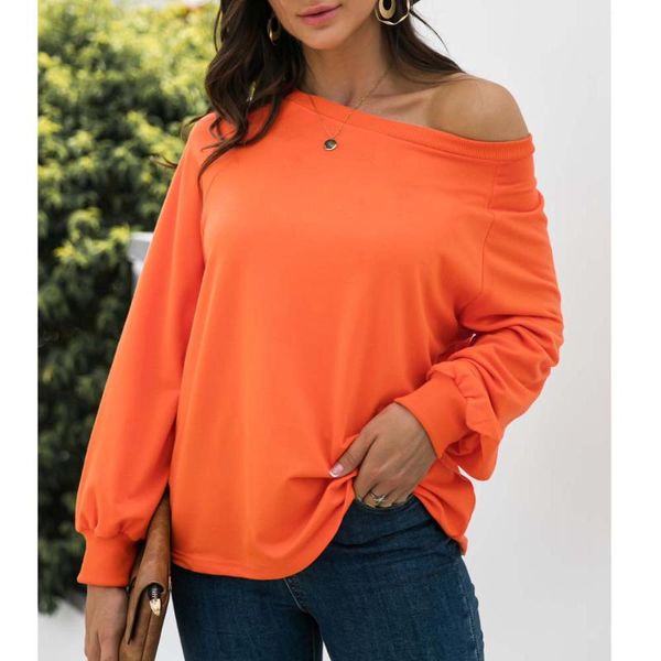 women's hoodies & sweatshirts women casual sweatshirt female long sleeve off shoulder solid color autumn pullover high street fall am3, Black
women's hoodies & sweatshirts women casual sweatshirt female long sleeve off shoulder solid color autumn pullover high street fall am3, Black