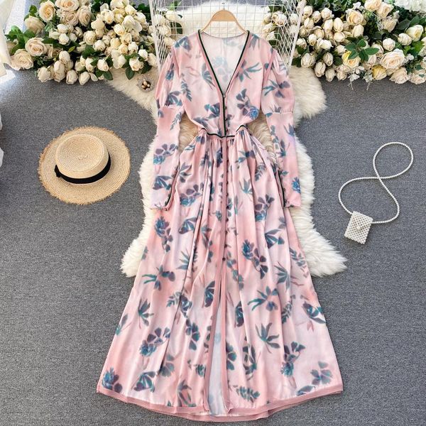 casual dresses singreiny french print maxi dress women retro puff sleeve v neck single breasted a-line spring bohemian long, Black;gray
casual dresses singreiny french print maxi dress women retro puff sleeve v neck single breasted a-line spring bohemian long, Black;gray