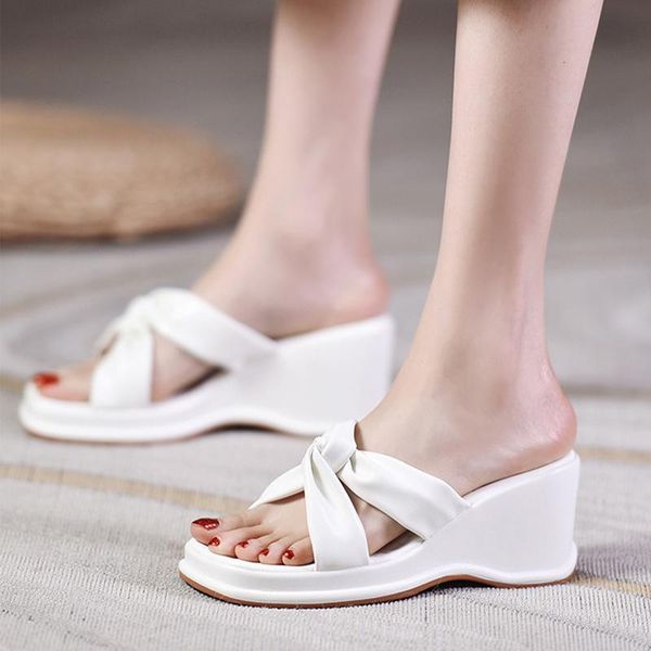 slippers women's wedges summer ladies fashion solid cross shoe 2021 platform outdoor casual elegant female non-slip footwear, Black
slippers women's wedges summer ladies fashion solid cross shoe 2021 platform outdoor casual elegant female non-slip footwear, Black