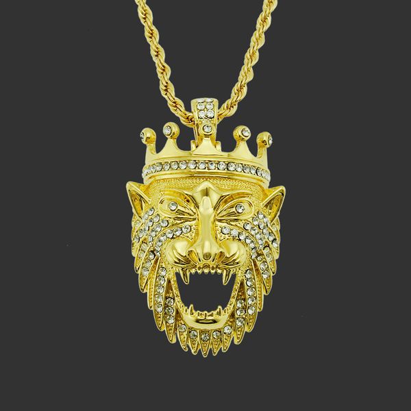 amulet neck pendants accessories items men's personality three dimensional lion mouth pendant with diamond trendsetter, Silver
amulet neck pendants accessories items men's personality three dimensional lion mouth pendant with diamond trendsetter, Silver