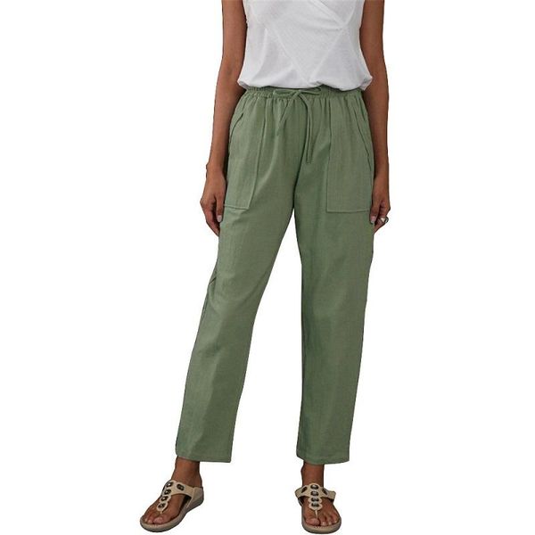 women's pants & capris 2021 cotton linen women spring autumn large size solid harem elastic waist loose casual woman's trousers, Black;white
women's pants & capris 2021 cotton linen women spring autumn large size solid harem elastic waist loose casual woman's trousers, Black;white
