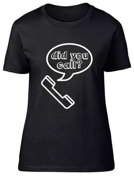 did you call fitted womens ladies t shirt, White;black