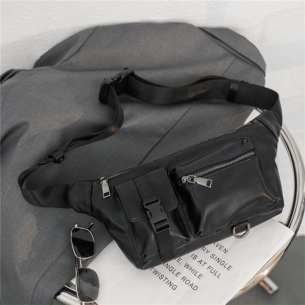 pockets chest bag fashion brand men's waist leather trend dead fly riding personality leisure outdoor sports messenger
pockets chest bag fashion brand men's waist leather trend dead fly riding personality leisure outdoor sports messenger