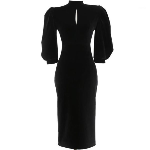 autumn winter vinatge velvet dress women french lantern sleeve slim package hip office lady party casual dresses, Black;gray
autumn winter vinatge velvet dress women french lantern sleeve slim package hip office lady party casual dresses, Black;gray