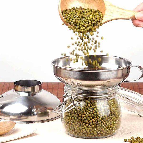 colanders & strainers canning funnel stainless steel wide mouth hopper filter leak wide-mouth can for oil wine kitchen cooking tools
colanders & strainers canning funnel stainless steel wide mouth hopper filter leak wide-mouth can for oil wine kitchen cooking tools