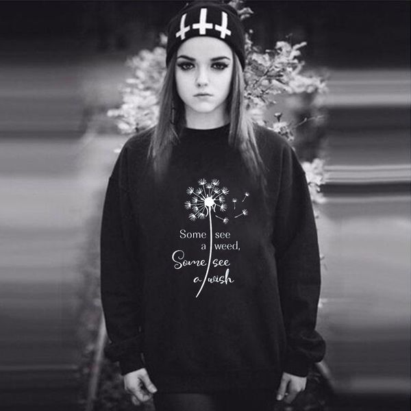 women hoodie dandelion seed printed s fleece long sleeve o neck loose sweatshirt girls pullovers winter, Black
women hoodie dandelion seed printed s fleece long sleeve o neck loose sweatshirt girls pullovers winter, Black