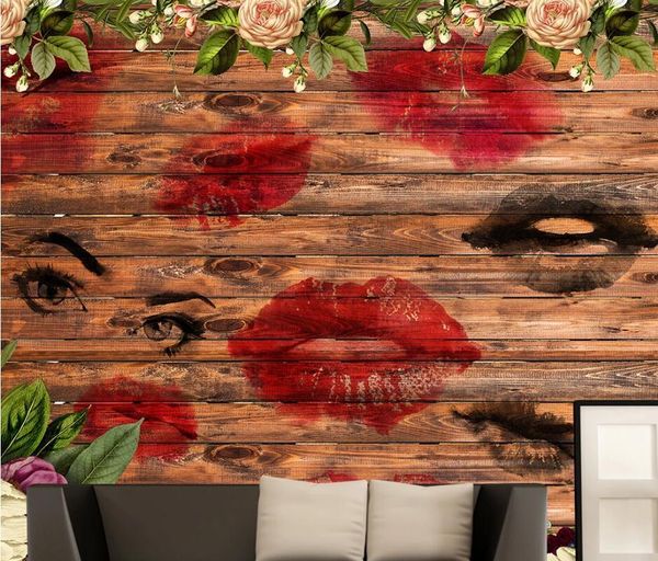 wallpapers ainyoousem vintage wood grain red lips flowers background wall wallpaper papel de parede 3d stickers
wallpapers ainyoousem vintage wood grain red lips flowers background wall wallpaper papel de parede 3d stickers
