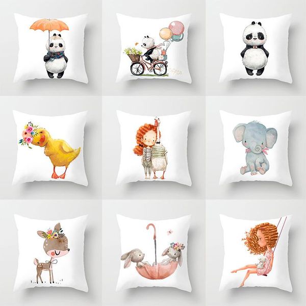 cushion/decorative pillow cartoon panda animal print decorative pillowscase modern bed couch girl cushions cover for sofa car farmhou
cushion/decorative pillow cartoon panda animal print decorative pillowscase modern bed couch girl cushions cover for sofa car farmhou