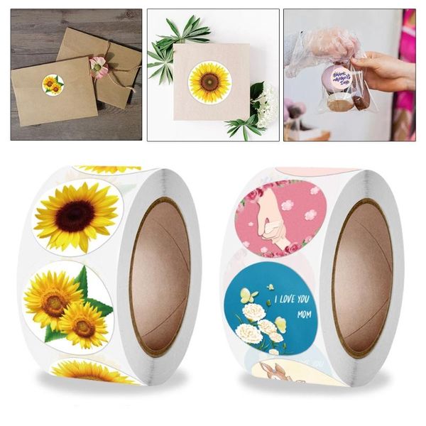 gift wrap y8ab 1 pack 500pcs decoration stickers sealing label 1inch dappled floral for mother's day
gift wrap y8ab 1 pack 500pcs decoration stickers sealing label 1inch dappled floral for mother's day
