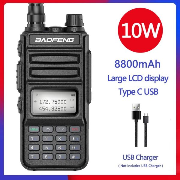 walkie talkie baofeng uv-15r 10w high power 999 channel dual band uhf vhf radios transmitter usb charger uv-5r two way radio
walkie talkie baofeng uv-15r 10w high power 999 channel dual band uhf vhf radios transmitter usb charger uv-5r two way radio