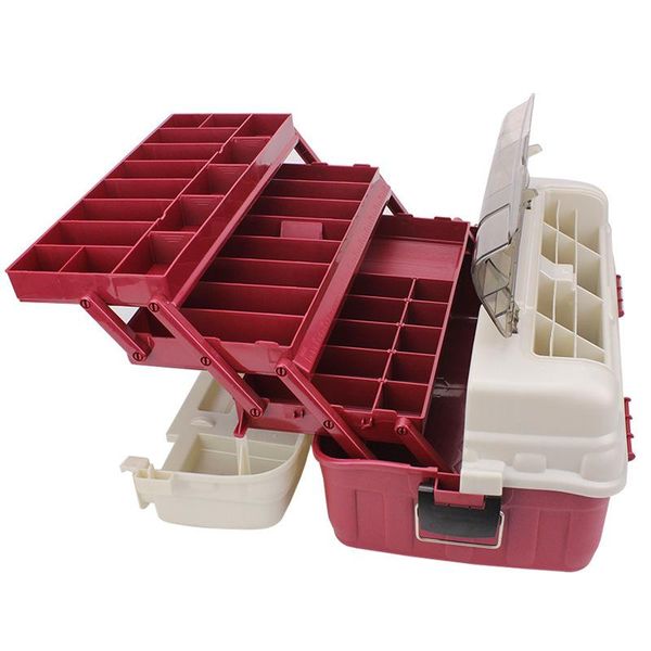 portable 46*27*20cm big fishing tackle box tpe handle 5 layers reel lure rod line storage boxes carp tools accessories
portable 46*27*20cm big fishing tackle box tpe handle 5 layers reel lure rod line storage boxes carp tools accessories