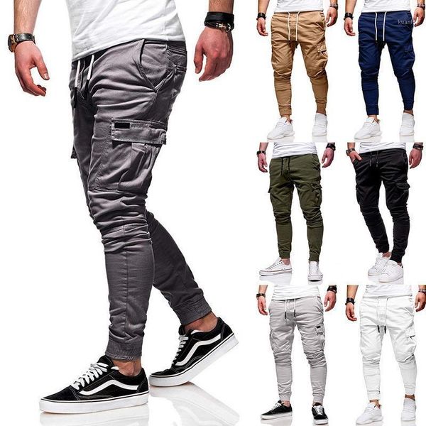 men's pants men thin fashion casual jogger streetwear cargo multi-pockets trousers fitness gyms sweatpants mens, Black
men's pants men thin fashion casual jogger streetwear cargo multi-pockets trousers fitness gyms sweatpants mens, Black
