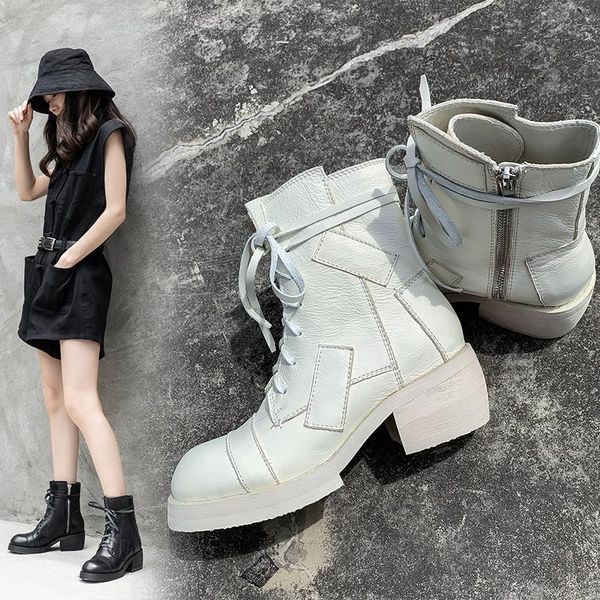 boots natural leather women ankle motorcycle injured military monochrome stitching shoes woman outdoor booties, Black
boots natural leather women ankle motorcycle injured military monochrome stitching shoes woman outdoor booties, Black
