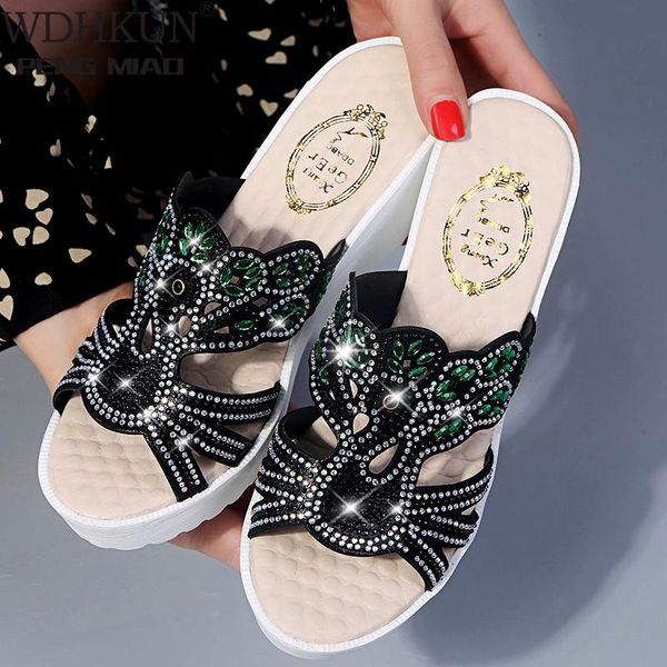 drop woman sandals platform creepers wedges high heels slippers rhinestone comfort women slides flip flops, Black
drop woman sandals platform creepers wedges high heels slippers rhinestone comfort women slides flip flops, Black