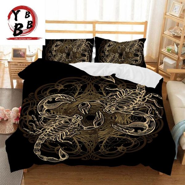 bedding sets gold scorpion set single double king meteor scorpio duvet cover constellation bed bohemian black bedclothes
bedding sets gold scorpion set single double king meteor scorpio duvet cover constellation bed bohemian black bedclothes