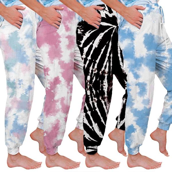 women's pants & capris 2021 style tie-dye casual pant womens elastic waist high jogger long women, Black;white
women's pants & capris 2021 style tie-dye casual pant womens elastic waist high jogger long women, Black;white