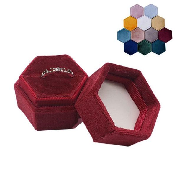 jewelry pouches, bags hexagon velvet ring box single display holder with detachable lid for valentine's day(g63) 85lb, Pink;blue
jewelry pouches, bags hexagon velvet ring box single display holder with detachable lid for valentine's day(g63) 85lb, Pink;blue