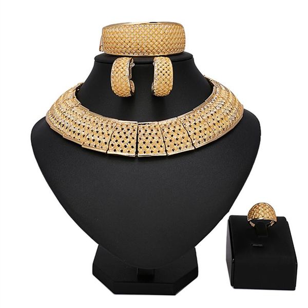 earrings & necklace right noble gold designer jewelry set nigerian women wedding accessorizes fashion african beads bridal, Silver
earrings & necklace right noble gold designer jewelry set nigerian women wedding accessorizes fashion african beads bridal, Silver