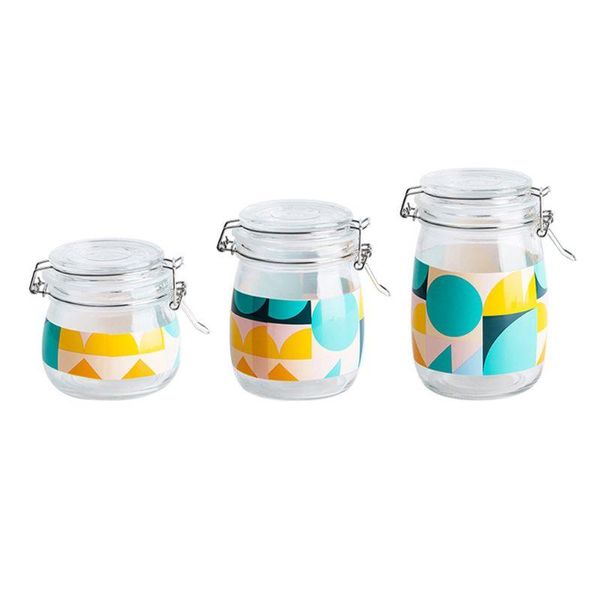 storage bottles & jars 500/830/1000ml glass jar can airtight seal lid container tableware qx2e
storage bottles & jars 500/830/1000ml glass jar can airtight seal lid container tableware qx2e