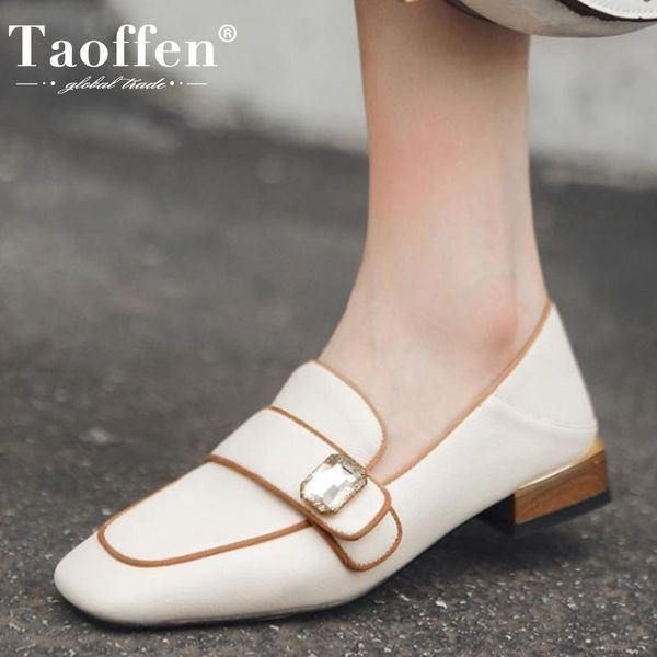 dress shoes taoffen pumps women genuine leather crystal fashion elegant party daily footwear size 34-39, Black
dress shoes taoffen pumps women genuine leather crystal fashion elegant party daily footwear size 34-39, Black