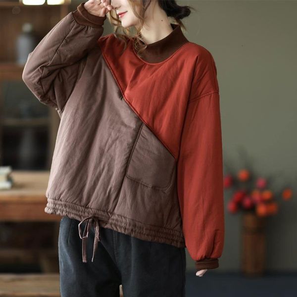 women's hoodies & sweatshirts arrival autumn winter arts style women long sleeve loose pullovers vintage turtleneck cotton warm fe, Black
women's hoodies & sweatshirts arrival autumn winter arts style women long sleeve loose pullovers vintage turtleneck cotton warm fe, Black