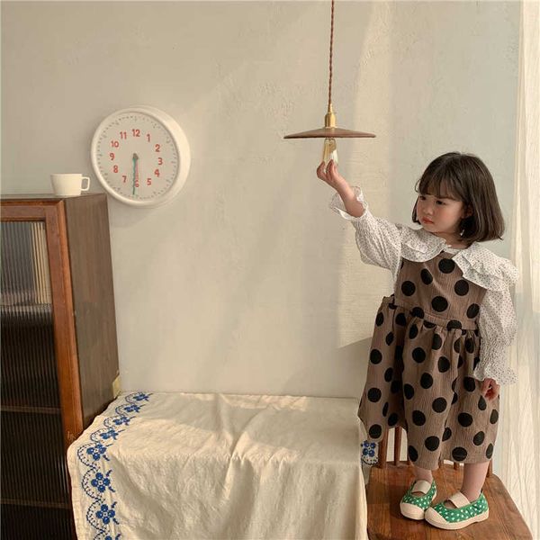 spring summer korean style linen dot sleeveless dress 2-6 years kids soft casual pinafore clothing 210615, Red;yellow
spring summer korean style linen dot sleeveless dress 2-6 years kids soft casual pinafore clothing 210615, Red;yellow